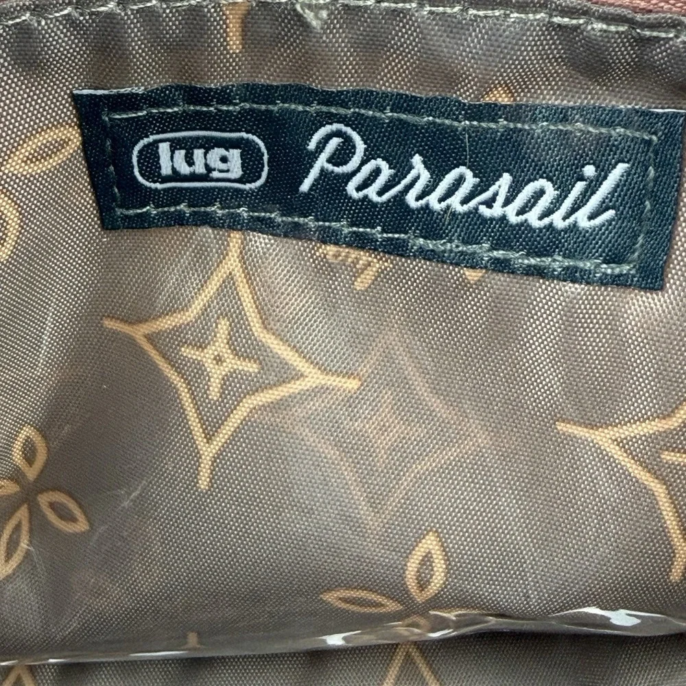LUG Parasail Cosmetic Bag Camo Rose Nylon Travel Makeup Case Brand New